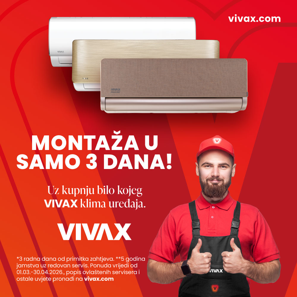 VX AC Montaza u samo 3 dana Banner HR